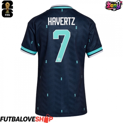 Dres Nemecko Kai Havertz #7 Preč pre Ženy MS 2026 Krátky Rukáv